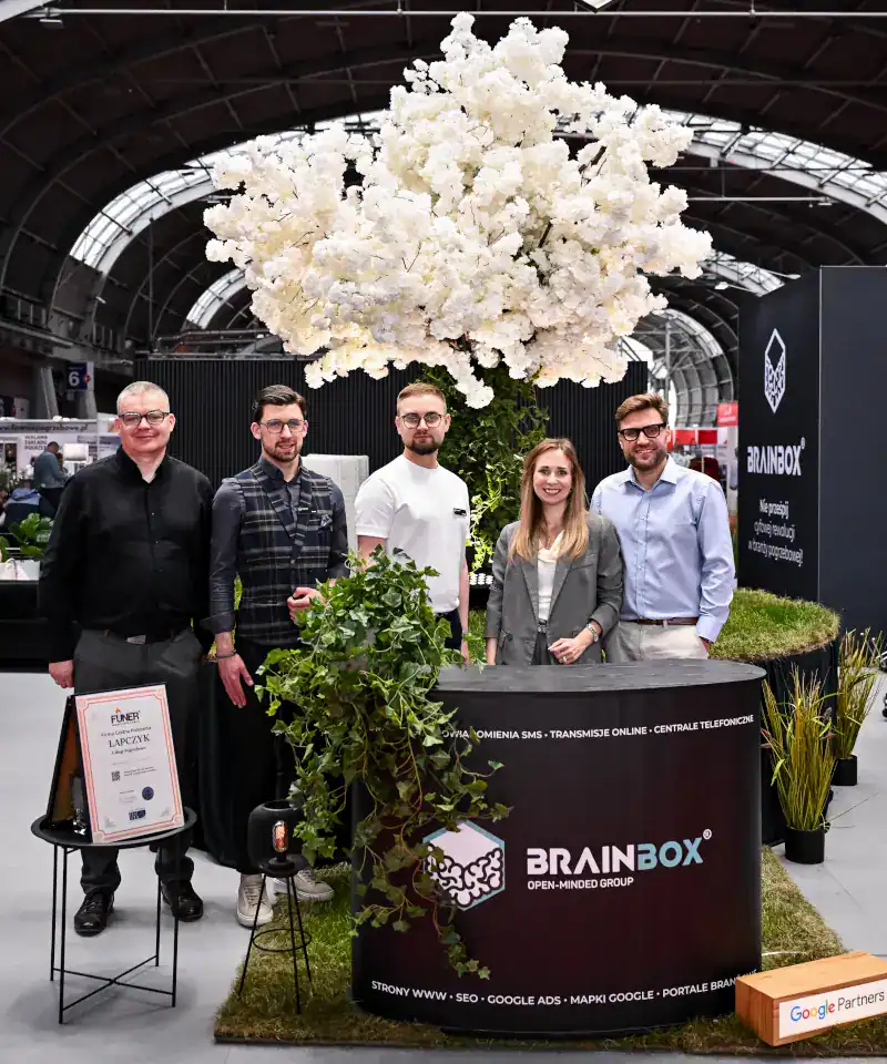 Zespół Brainbox na stoisku podczas targów Necroexpo 2026
