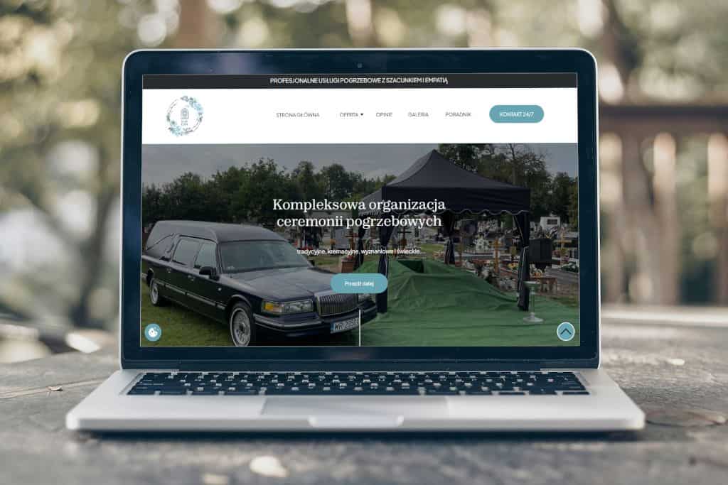 Realizacja Brainbox: Zakład Pogrzebowy Inowrocław Blue Eden