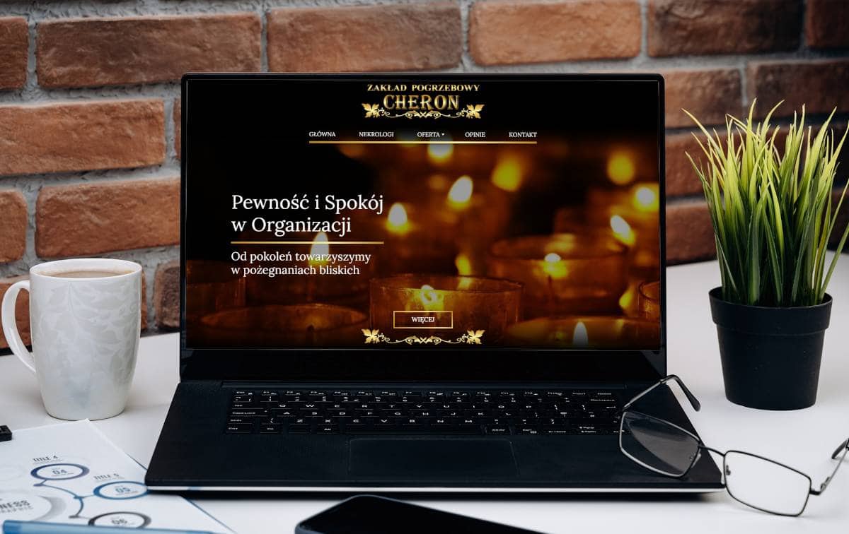 Realizacja Brainbox: Wykonanie strony dla firmy Cheron