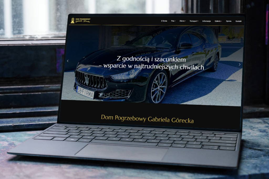 Realizacja Brainbox: Wykonanie strony dla firmy Gabriela Górecka